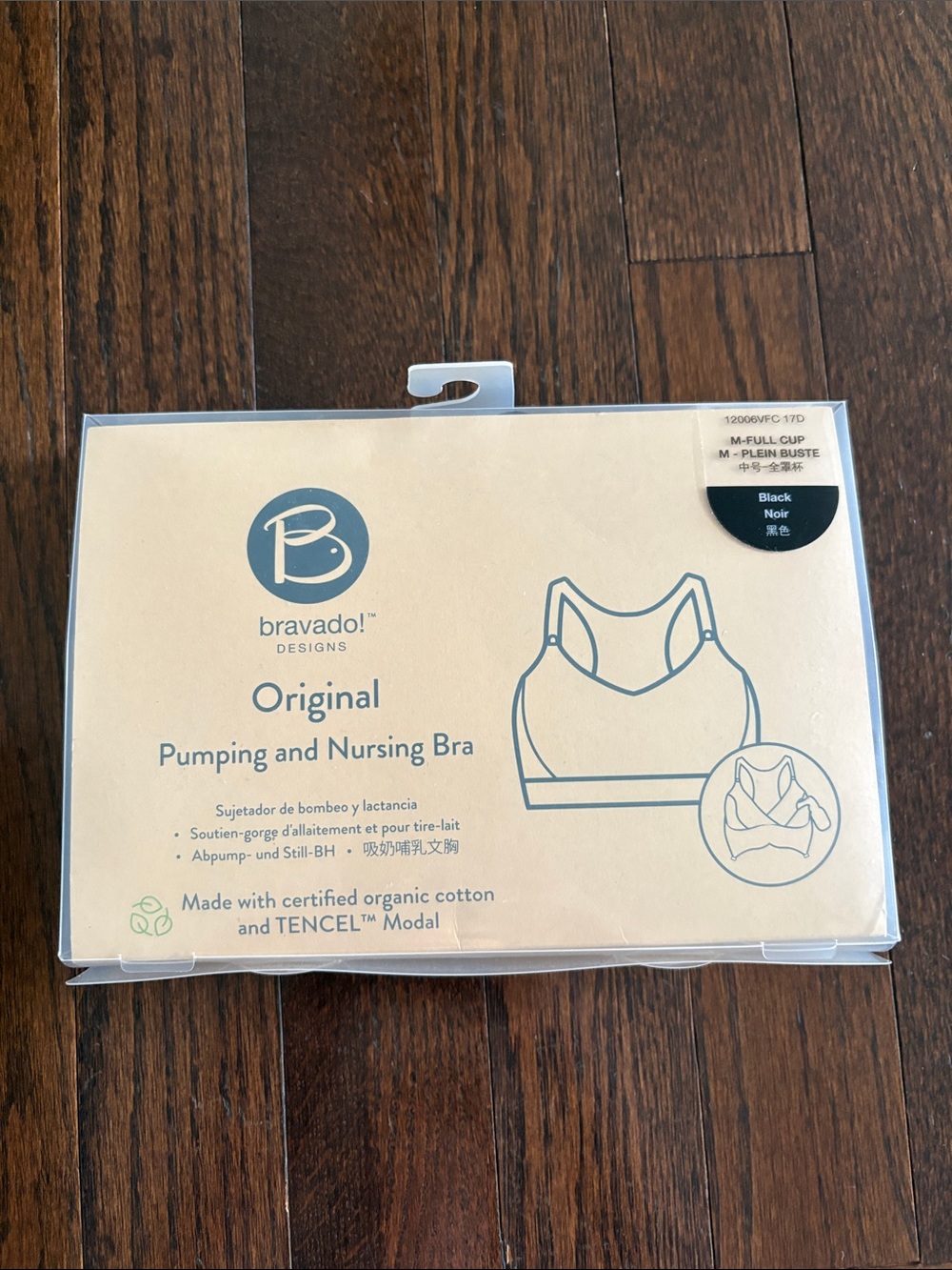 Bravado Original Pumping & Nursing Bra - Black